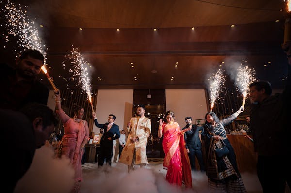 Reception photography in Kolkata