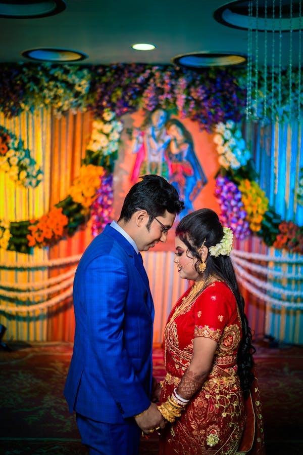 Reception photography in Kolkata