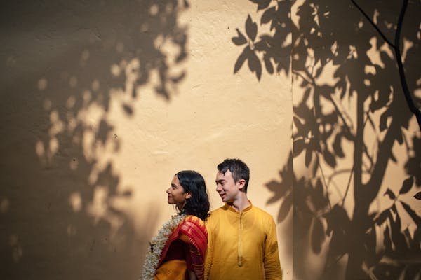 Haldi Couple portraits