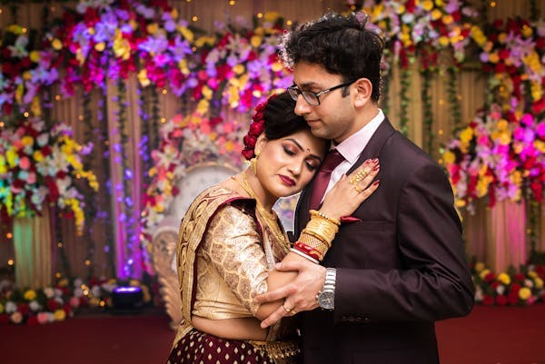 Reception photography in Kolkata