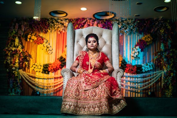 Reception photography in Kolkata