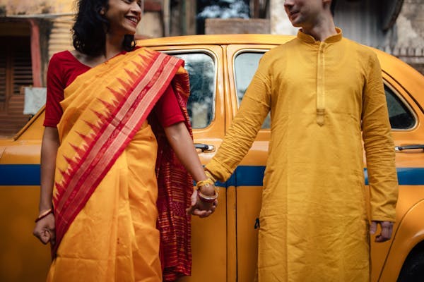 Haldi Couple portraits