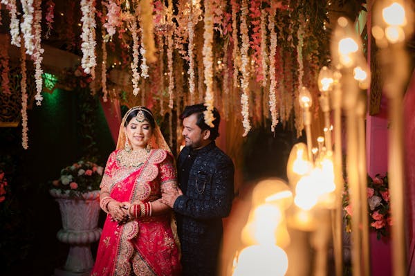 Reception photography in Kolkata