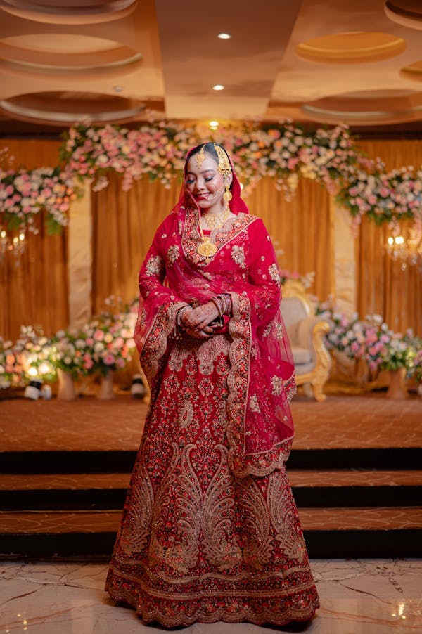 Muslim bride portrait