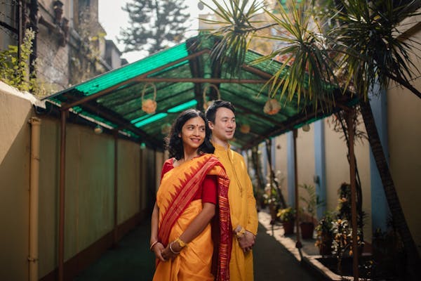 Haldi couple potraits