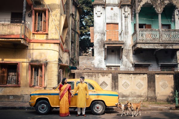 Haldi couple potraits