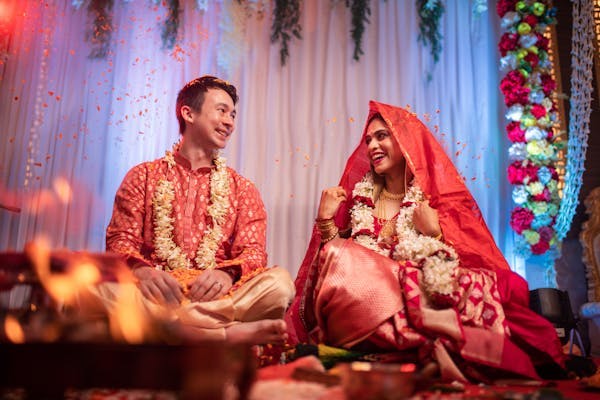 Wedding couple potraits