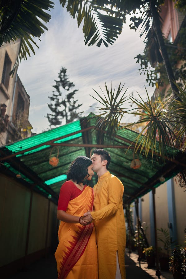 Haldi Couple portraits