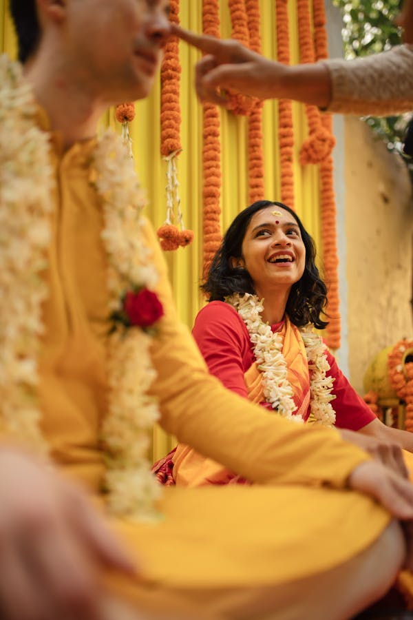 Haldi bride